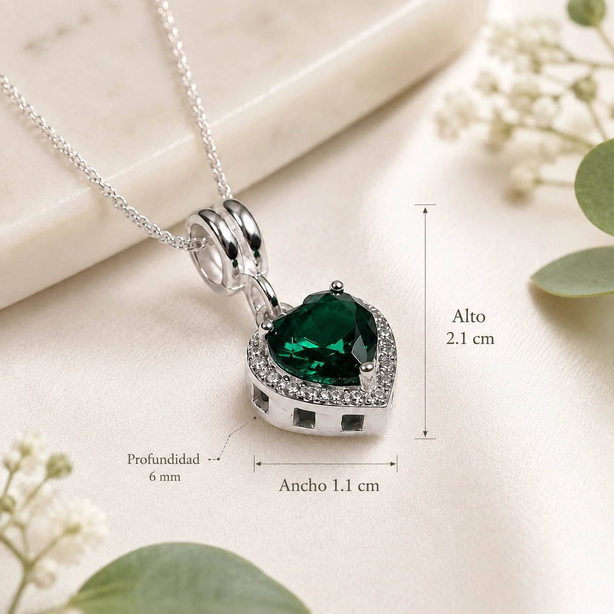 Cadena y dije Corazón - Imagen 3